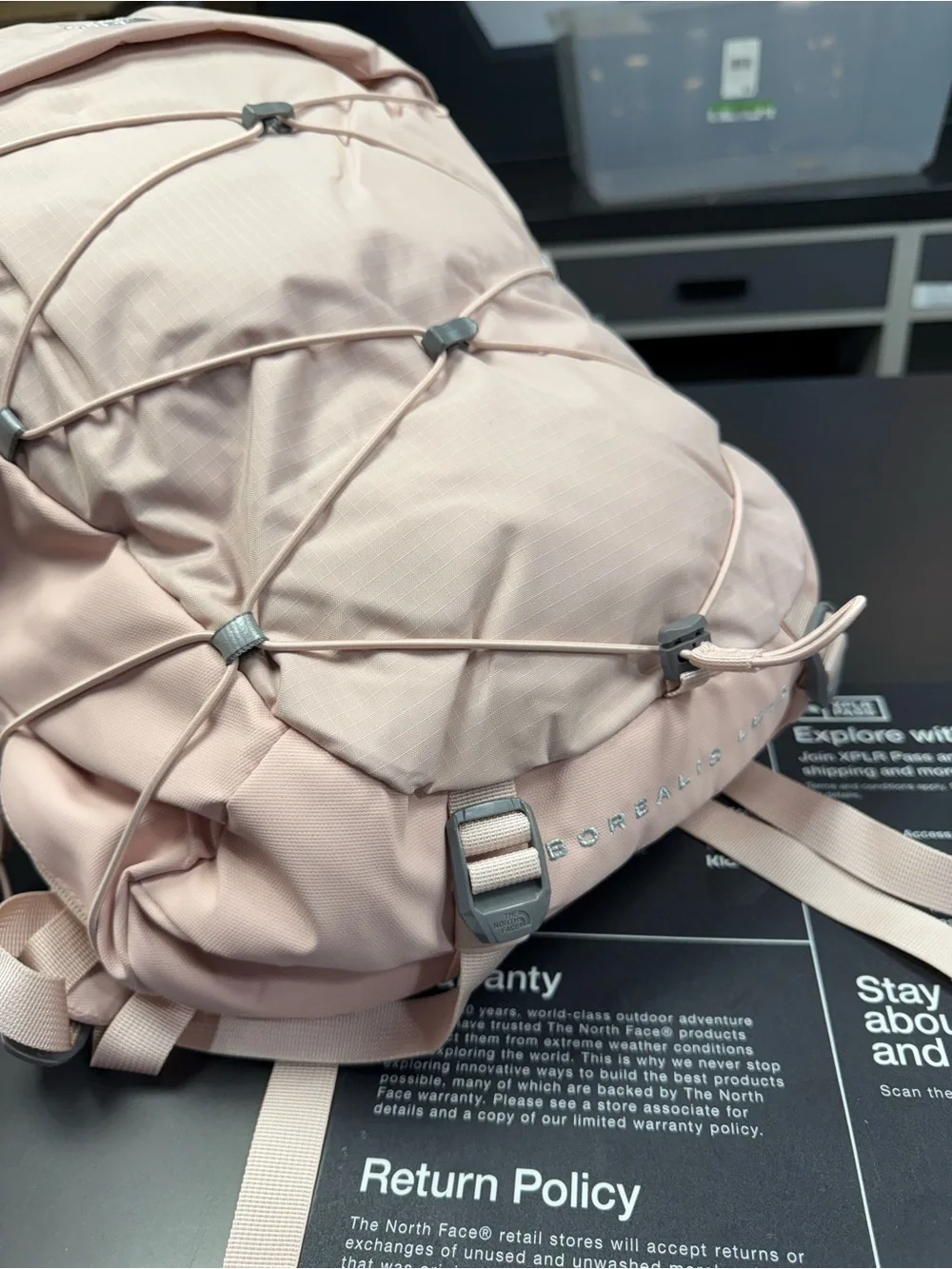 The North Face stylish pale